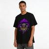 Dark Skull Poison Mushroom Graphic Streetwear Casual Tee Pure cotton T-shirt