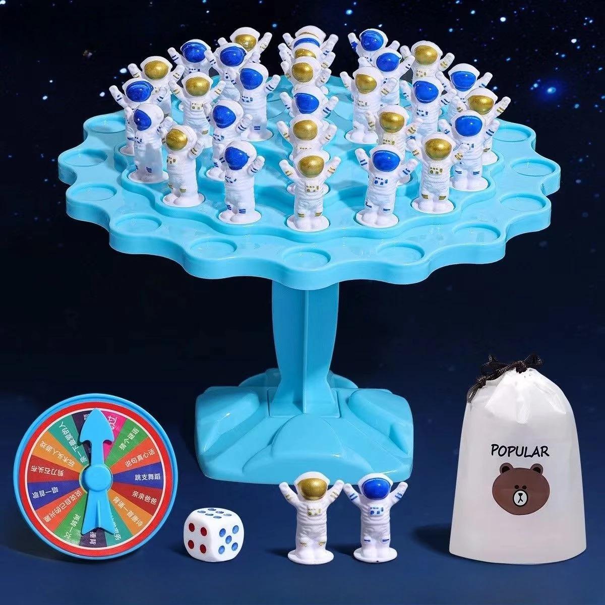 Interactive Toy Astronaut Balance Game% Children s Concentration Training^&^ Parent-Child Desktop Game; Educational Fun!!!!