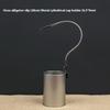 Portable Vertical Incense Bracket Stainless Steel Anti-Tilt Double Ends Alligator Clips Adjusted Incense Clip