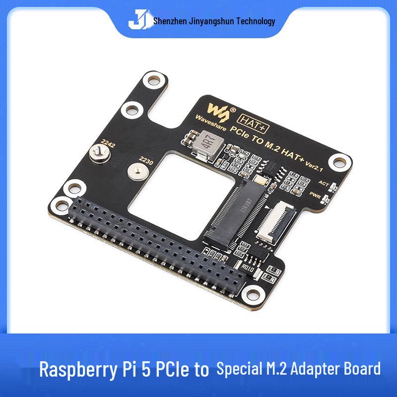Raspberry Pi 5 PCIe to M.2 NVMe SSD Expansion Board