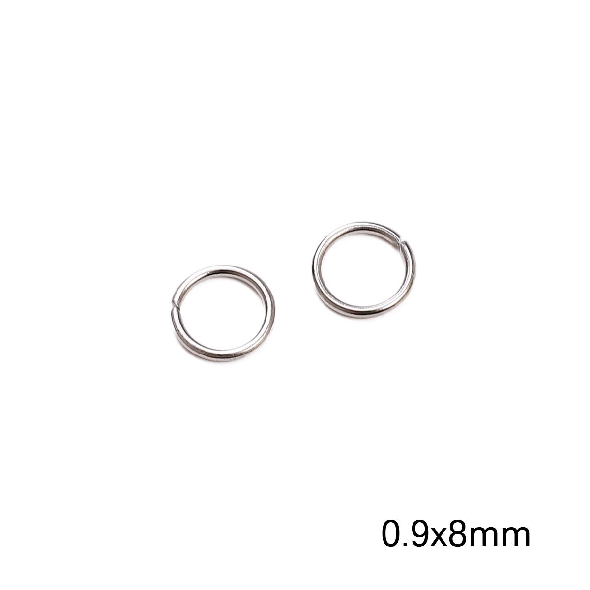 

Застежки Крючки Булавка Кольцо-лобстер для браслета Ожерелье Соединители DIY Изготовление ювелирных изделий Фурнитура Принадлежности A-0.9x8mm 19pcs