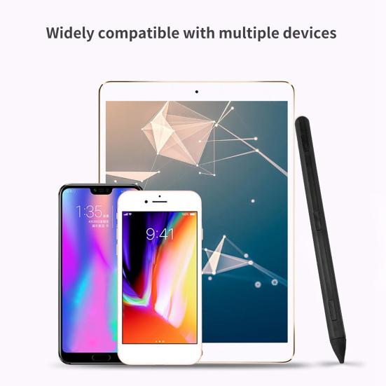 Tablet Pen High Sensitivity Non-scratching Fine Tip Capacitive Touch Screen Stylus Ball Pen for iPad