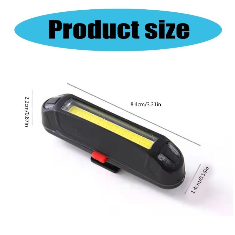 Compacts Lasers Guided Tail Light Innovative Bicycles Tail Lamp Upgraded Bicycles for Helmets and Backpacks