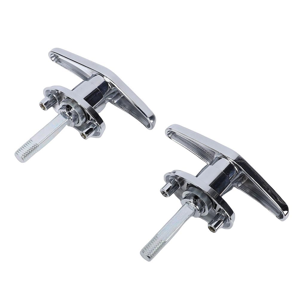 Truck   Locking T Handle Left and Right Cr Plated Zinc Alloy     Locking T Handle for Trailers