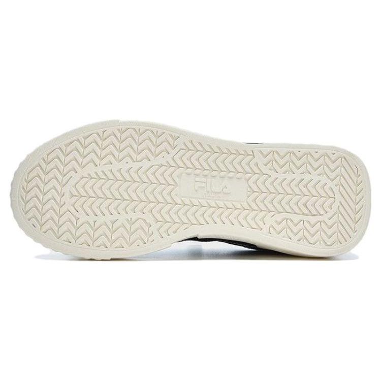 FILA Loop Retro Classic Shock Absorbing Low Top Canvas Shoes Women sneaker White Black F12W322305FBK
