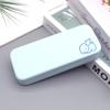 Leather Eyeglasses Box Solid Color Reading Glasses Box Portable Eyewear Cases  Women