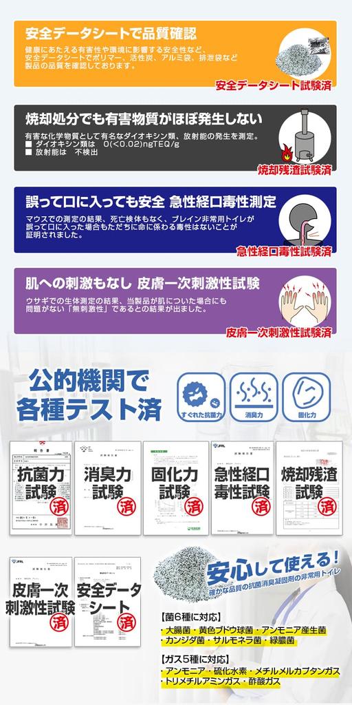 Tillverkad i Japan Katastrofskyddstoalett 30 Användningar Katastrofskyddsprodukter Katastrofskyddsmaterial Nödtoalett Portabel Katastrofskydd