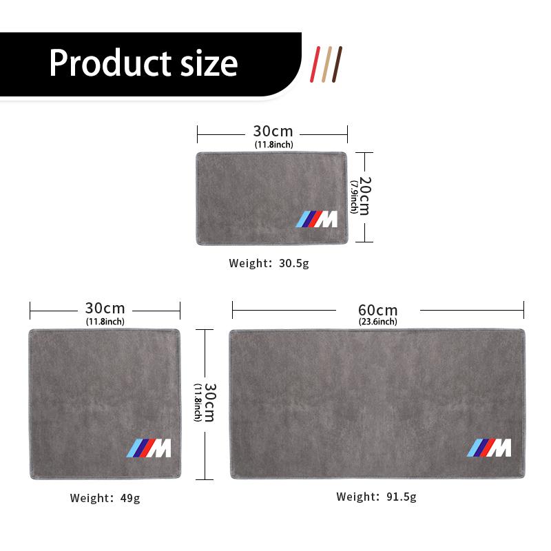 For BMW Car Wash Towels Absorbent Cleaning Cloth Cleaning Towel E30 E34 E36 E39 E46 E52 E53 E60 E61 E62 E70 E71 E83
