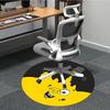 1 Alfombra Redonda de Área para Oficina, Felpudo de Interior Adecuado para Oficina, Debajo de Sillas de Oficina, Dormitorio, Sala de Estar, Decoración del Hogar, Deco de Habitación