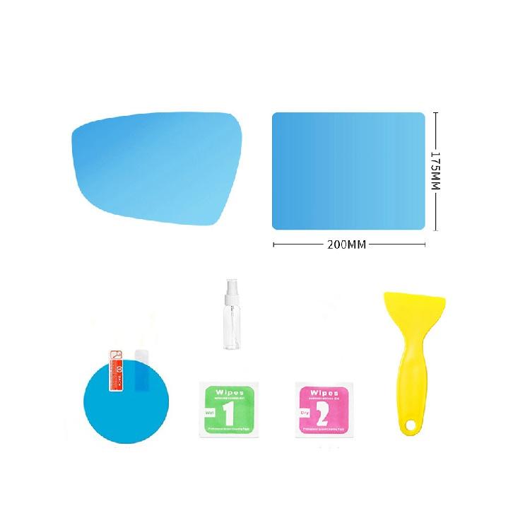 

Chery Tiggo 8 Pro Автомобильное зеркало заднего вида непромокаемая пленка для оконного стекла противотуманные водонепроницаемые наклейки дождливый день безопасное вождение 4 шт. белый