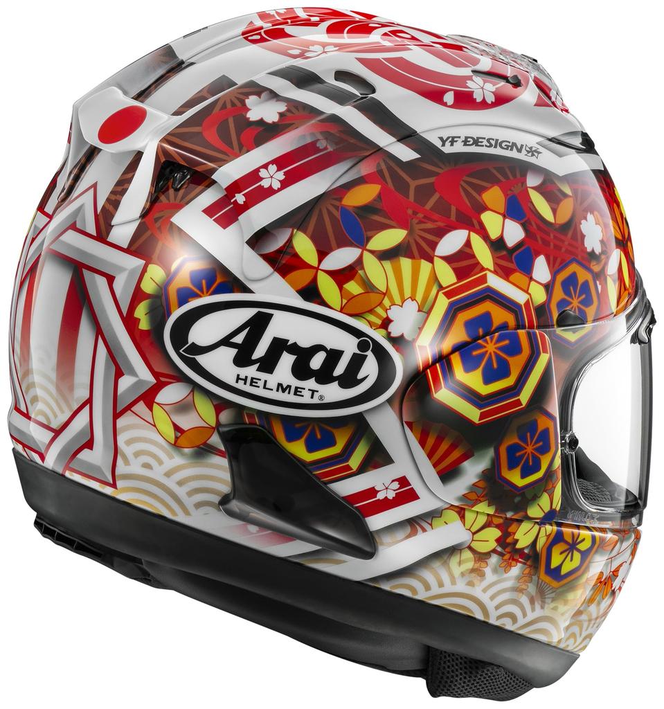 Arai NAKAGAMI GP3 Full Face Motorcycle 54cm RX-7X Helmet,