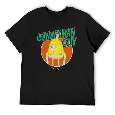 BANANA MAN GUY! T-Shirt Short Sleeve Tee Oversized Graphic Tee Boys Animal Print Oversized T Shirt T Shirts for Men Graphic