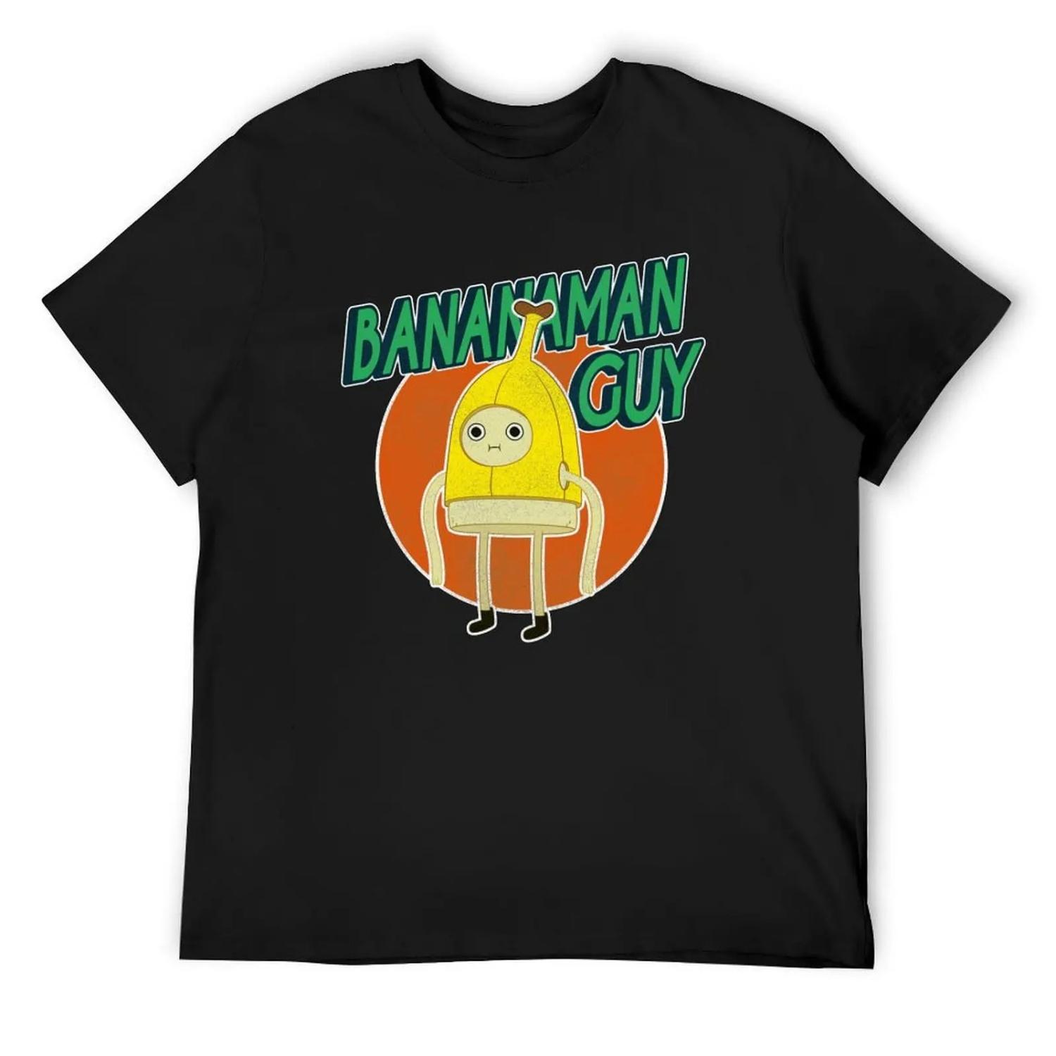 BANANA MAN GUY! T-Shirt Short sleeve tee oversized graphic tee boys animal print oversized t shirt t shirts for men graphic S
