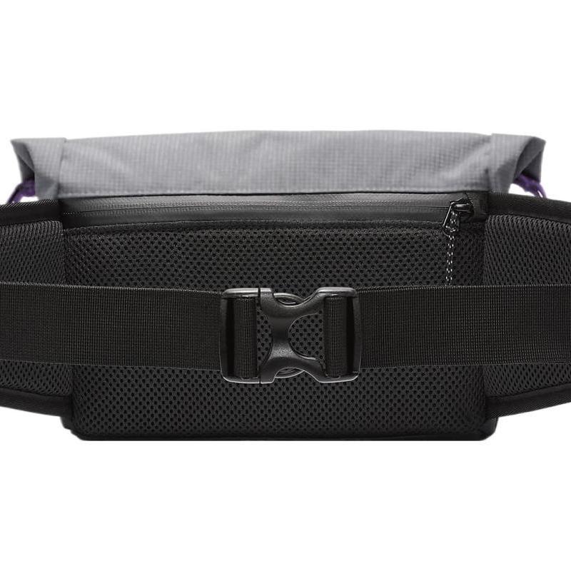 Nike Polyester Fanny Pack Regular Unisex Black & Cool Gray & White Casual DV4051-010