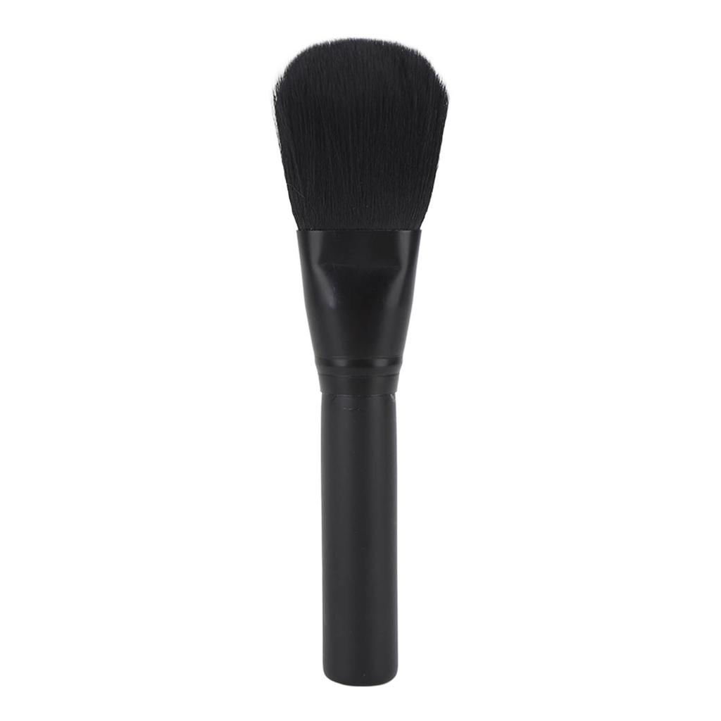 Large Powder Makeup Brush Soft Fluffy Wide Flat Top Blending Brush for Foundation Blush Black