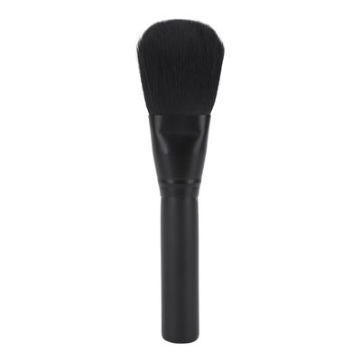 Großer Puder-Make-up-Pinsel Weich Flauschig Breit Flacher Kopf Verblendpinsel für Foundation Rouge Schwarz
