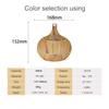 WiFi Wood Grain Aroma Diffuser, 400ML Air Atomizing Humidifier