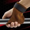2 Pcs Leather Gymnastic Hand Grips Anti Skid Bodybuilding Grips Weight Lifting Pull Up Bar Workout Palm Protector Gloves