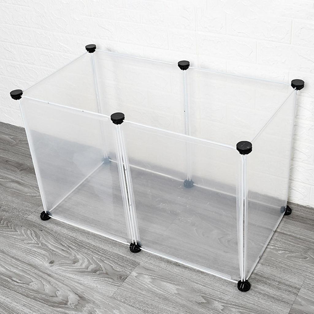, Dog Cage, Yard Fence, for Sleeping, Playing, Kennel, PP, Small Animal Enclosure, Pet Fence
