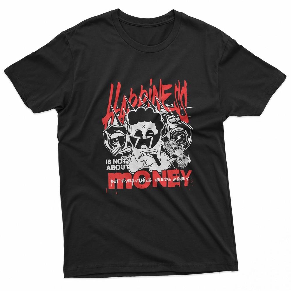 Funny Money Cartoon Character Streetwear TShirt Unisex T-Shirt XXL