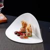 Creative Irregular Ceramic Dinner Plate Restaurant Dessert Plate Snack Plate Pasta Plates Sushi Dish Creative Special Tableware