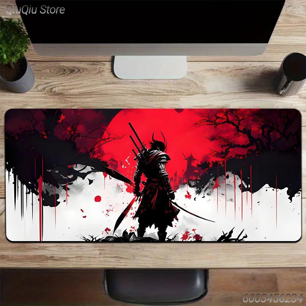 1pc Japanese samurai Large Mouse Pad computer mat Desk Mat keyboard mat Office Gaming Table Mat