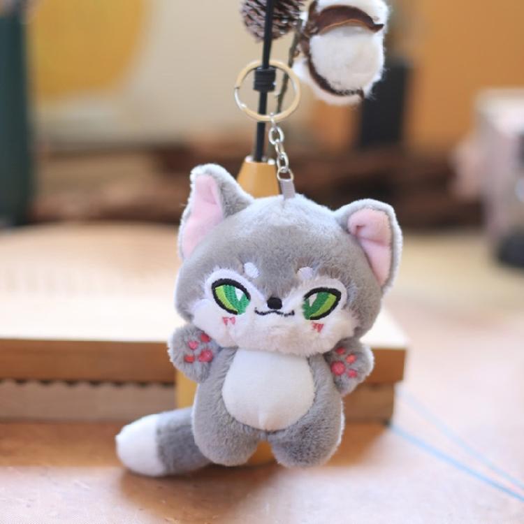 Bag Charm Plush Keychain Plush Material Backpack Pendant Suitable for Bags Keys
