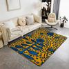 Abstract E Eyes Floor Mat Eco  Flannel Doormat Non Slip Odorless Indoor Floor Rug Soft Short Plush Home Mat
