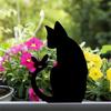 Iron Animal Decorations Plug Metal Animal Garden Stakes Metal Garden Statues