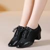 Modern Latin Suede Salsa Tango Ballroom Dance Shoe Breath Dance Shoes Sneakers For Woman Practice Shoe Modern Jazz Shoes