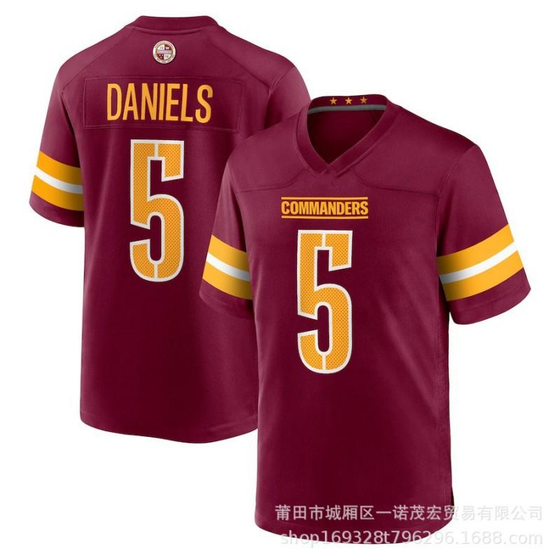 Washington Commanders Football Jersey 5 DANIELS 99 YOUNG Mens Sportswear