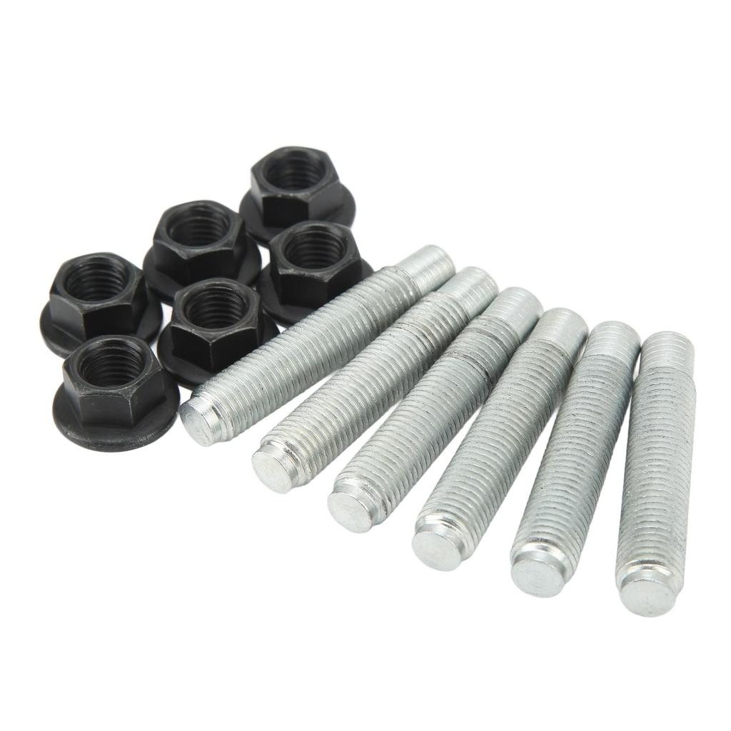 Exhaust Manifold Stud Nut Kit 800910550 Replacement for Subaru Legacy Outback Forester Tribeca