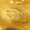 Used CHANEL Earring COCO Mark metal 18.4g gold plating