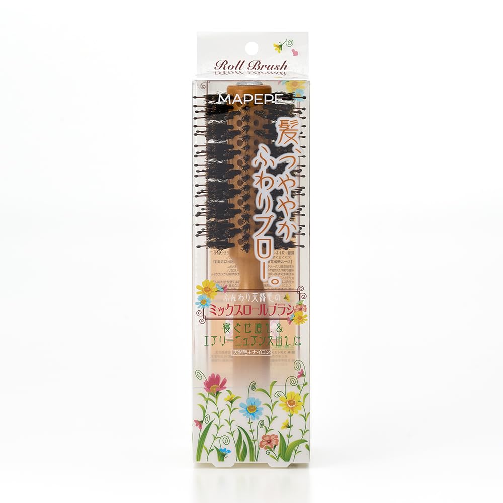 

Mapepe soft natural bristled mixed roll brush