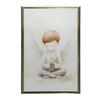 Poster Pious Contemplation Poster Pious Contemplation, 30X40 Cm, Dark Brown Wooden Frame, 230 Gsm Matte Paper