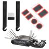 16 in 1 Cycling Folding Bike Tyre Repair Tool Kit Multifunction Maintenance Tire Crowbar