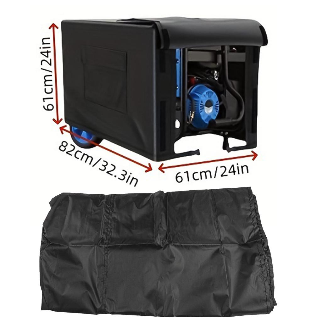 Wetterfeste Abdeckung Tragbare Generatorabdeckung Für den Außenbereich Verstärkter Griff Design Geräumige Tasche Für Werkzeuge