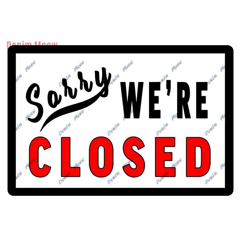 Vintage Open/Closed Wall Sign,retro Bar Open Metal Tin Plaque, Come in, Welcome Wall Decor, for Bar Club,Man Cave Poster, WY279