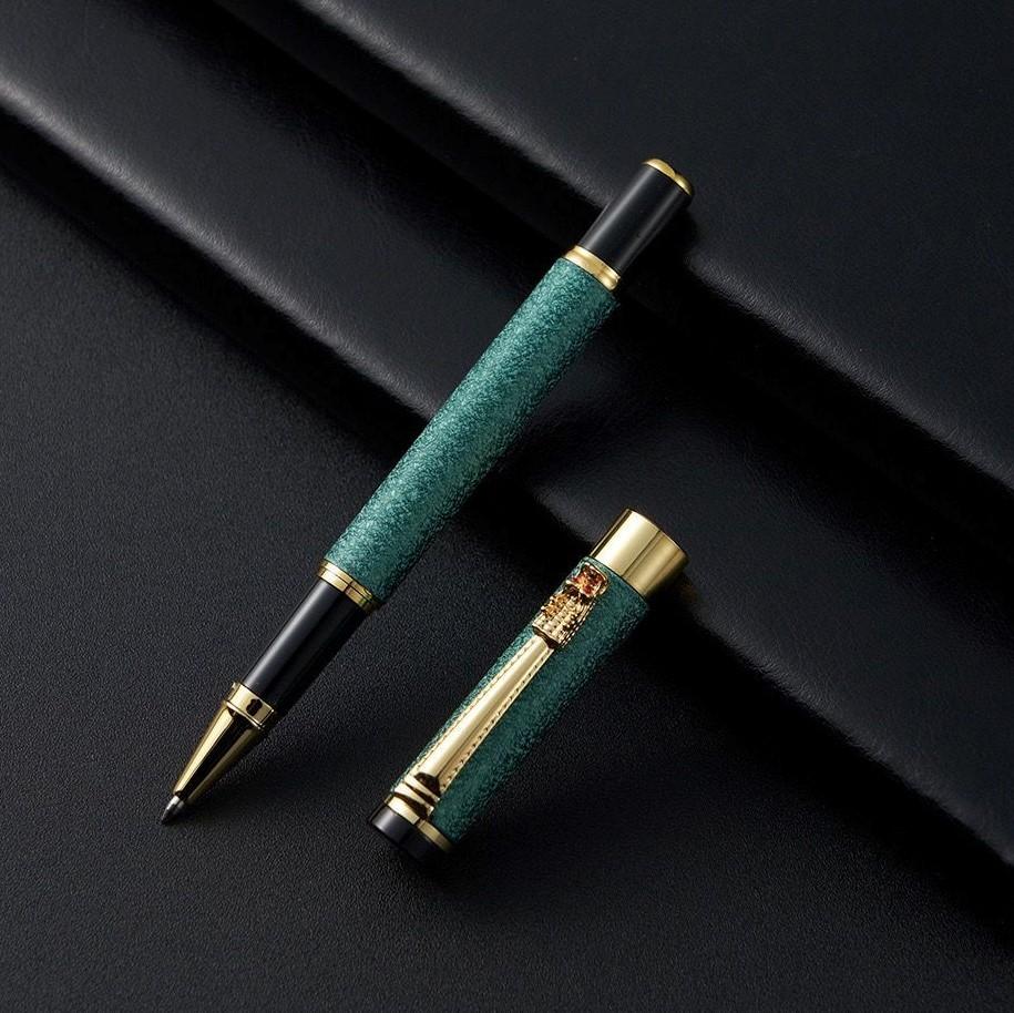 Business Metal Colors Signature Pens Chinese Dragon Style High-end  Elegant Fashion Frosted Writing School Gifts Pen Stationery