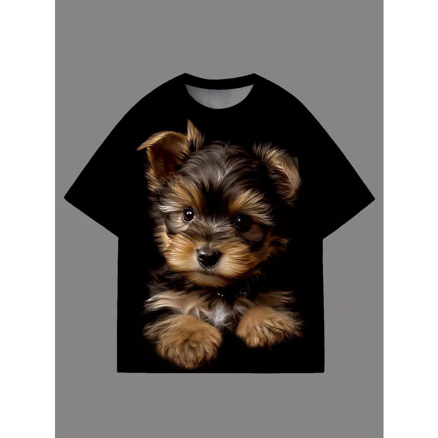 Plus Size The Doctor Vibrant Graphic Print T-shirt - Kortärmad, Sval och Andningsbar, Bekväm Passform - Herrkläder för Vardagsbruk