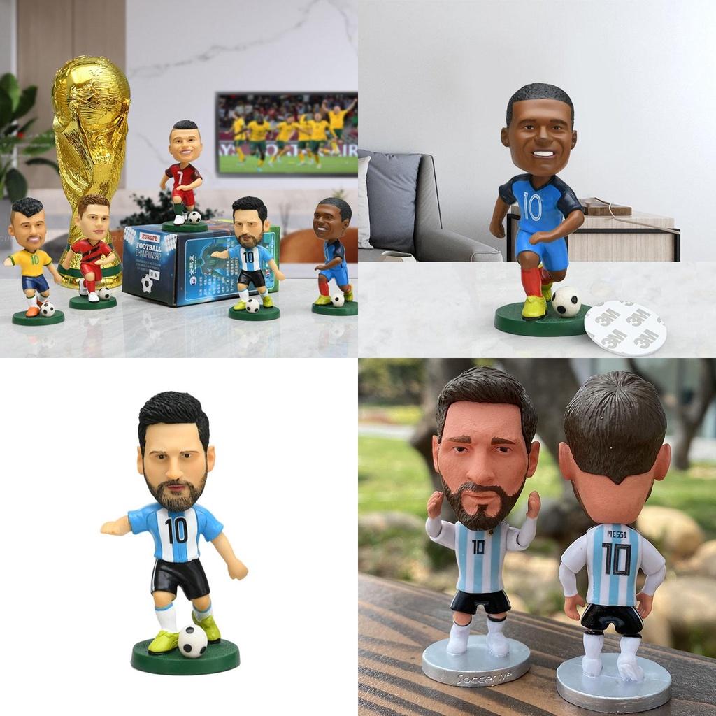 Messi Kylian Mbappé Collectible Action Figures Perfect Xmas Gift