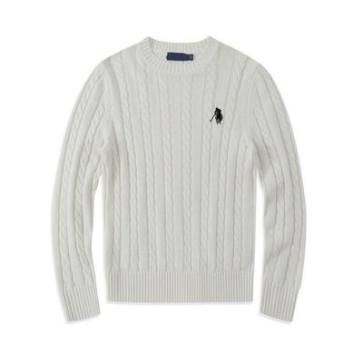 Pulover Tricotat Cald cu Gât Rotund BeatStreet Embroidery Fashion Bărbați și Femei Clasic Paul Fashion Jacquard Toamnă/Iarnă