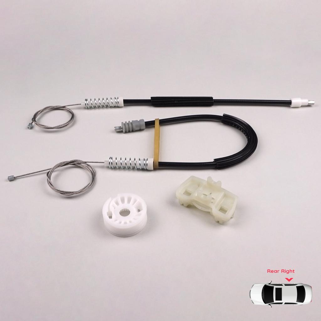 BWR537 Fensterheber Reparatursatz Hintertür rechts für Peugeot 607 9D 9U 1999-2010 9224A0