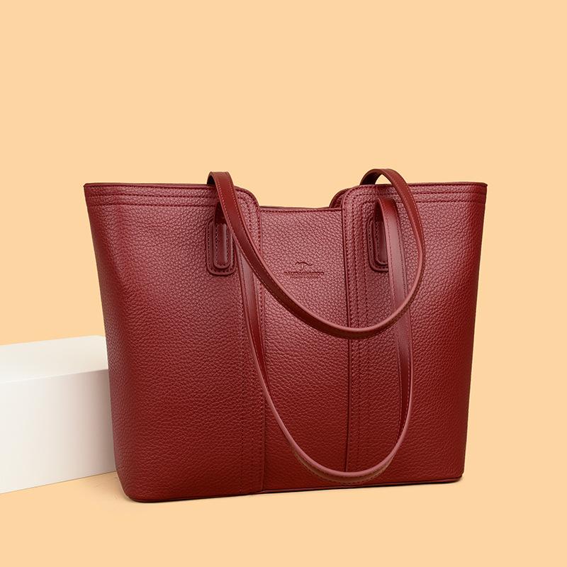 Tote Bag New Fashion Large Capacity Shoulder Bag Temperament High-end Business Commuting Bag Versatile Bag Women