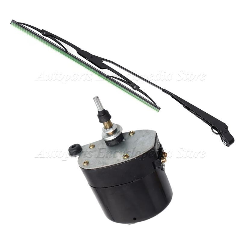 7731000001 Fit For Willis Jeep Tractor 0390506510 Universal 12V Windscreen Wiper Motor Or Arm With Blade 01287358