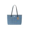 Gallery 35 Monogram Tote Bag Women Tote Blue CDB88-IMTYV