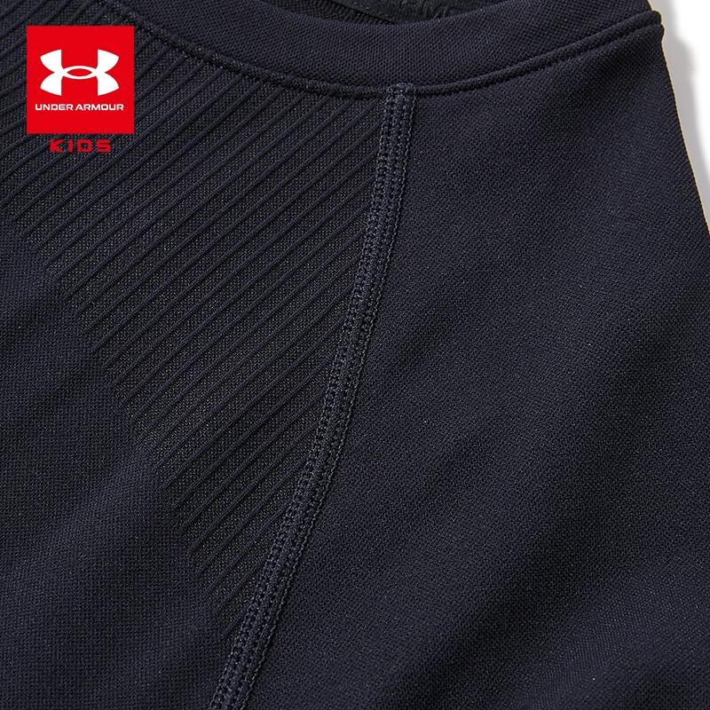 Under Armour Girls' Long Sleeve Crewneck Base Layer T-Shirt