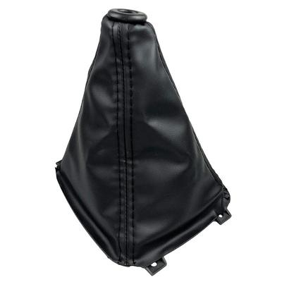 Schwarzer Leder Schaltknauf Schalthebel Manschette Stiefel Abdeckung Hülle Kragen Für Hyundai Sonata 1998-2003 2004 2005 2006