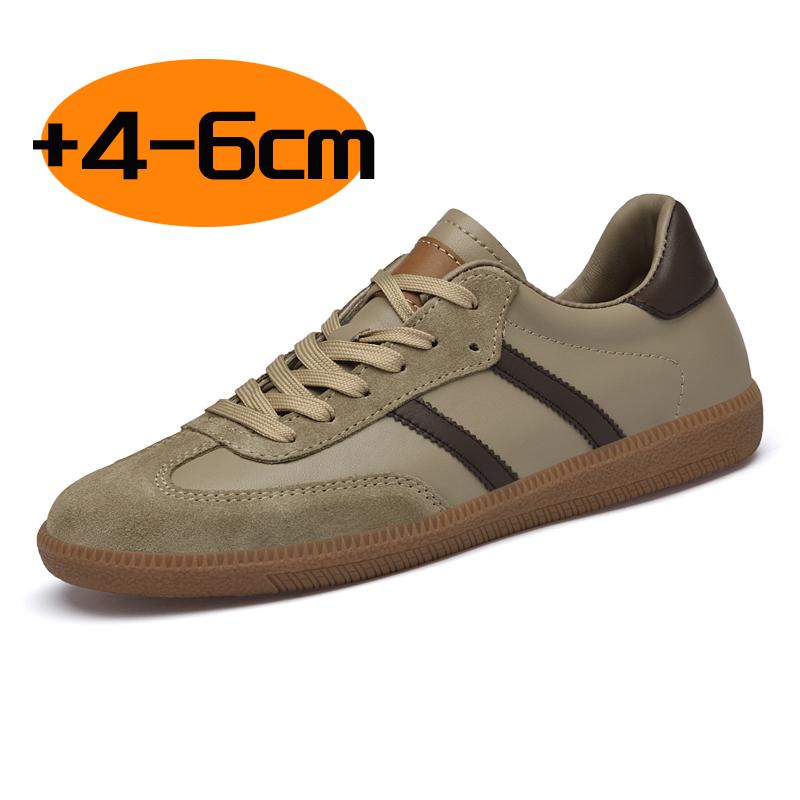 Fashion New Genuine Leather Men's Casual Shoes Trainer Race Male Sneakers Fashion Sporrtd Walking Shoes Hot Sale Outdoor Tenis Masculino
