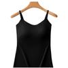 Top Regata Longo Sem Costas e Sem Alças Com Bojos Embutidos, Copas Fixas Sem Aro, Roupa Íntima Sem Costura, Top Regata Sem Alças Plus Size Para Mulheres